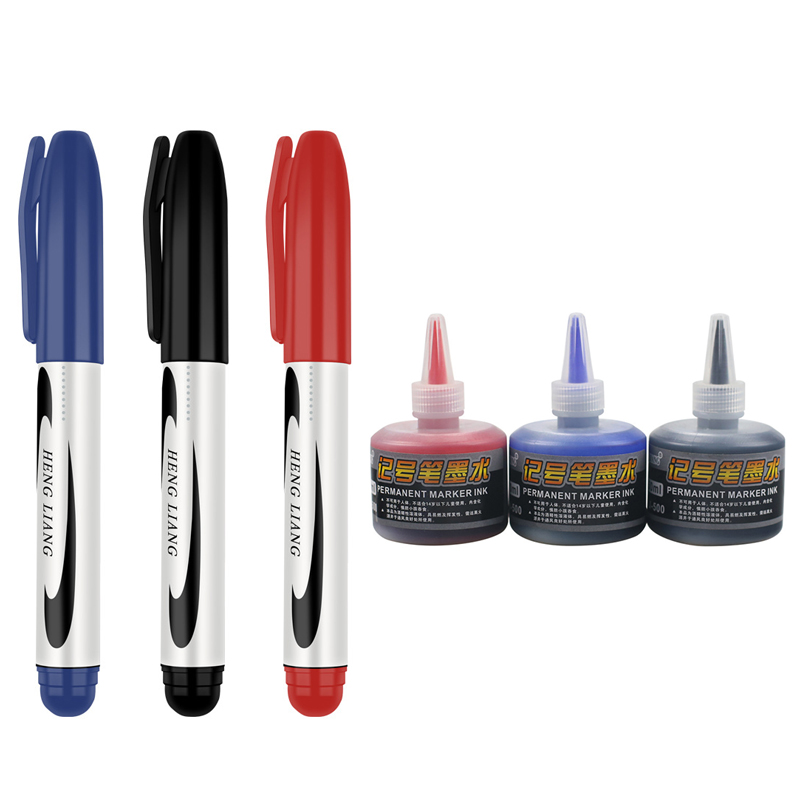 Copic Marker Sketch - 防水油性マーカーペンとインクセット黒/赤/青アートマーカー 2.5 ミリメートル先端粗いペン先学生学校 & オフィス文具