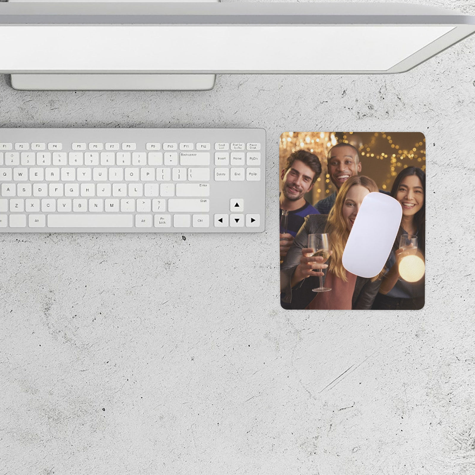 Mouse Pad Blank Sublimation - 5枚セット 熱転写昇華型マウスパッド 無地ゴム製滑り止め大型マウスパッド コンピューター、ノートパソコン、オフィス、ゲーミングデスクマット用