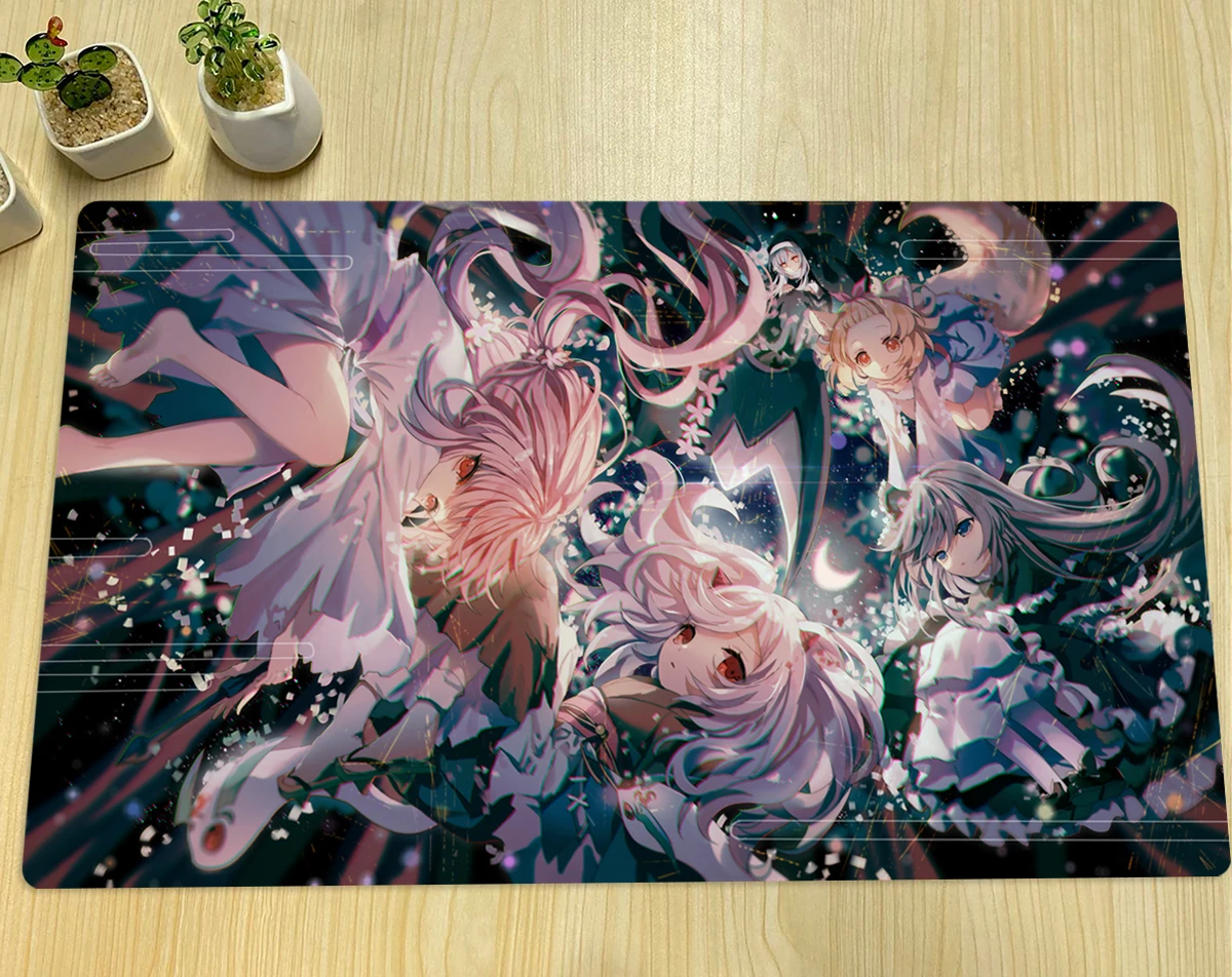 Door Mat Blank - Yugioh-カードゲームマット,卓上バッグ,ゴーストベル,アッシュブロッサム,楽しい,ゴーストオグラ,春