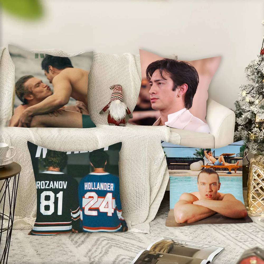1PC 人気テレビヒートライバルリティ枕カバー正方形寝室ソフ - Pillow Cover Sublimation のレビューと価格