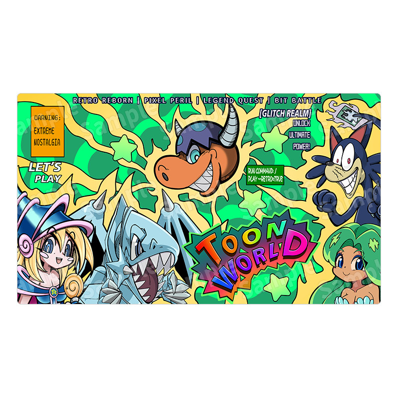 遊戯王！ 600x350mm トゥーン ダークマジシャンガー - Door Mat Blank のレビューと価格