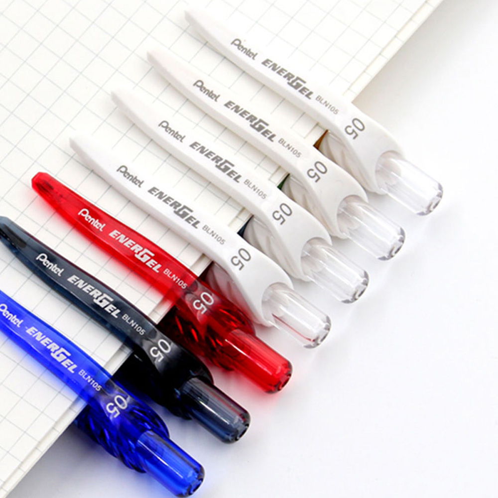 1 個ぺんてるゲルペン BLN105 ニードルチップ書き込み - Pentel Pen Energel のレビューと価格