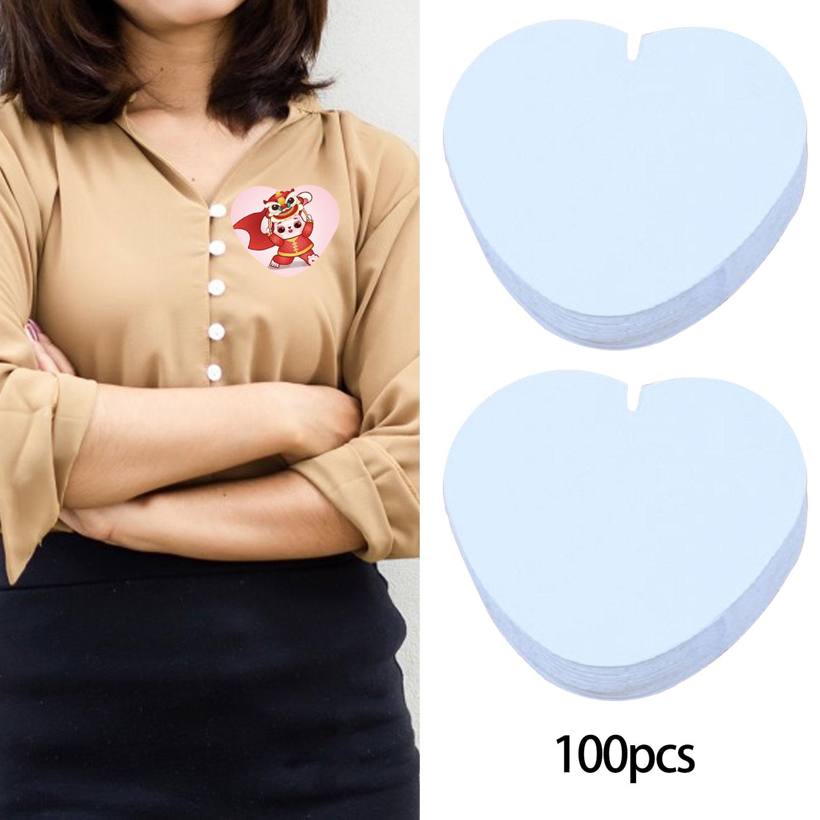 100x ボタンバッジ用空白紙スペアパーツ 使いやすいフィッ - Button Badge Blank のレビューと価格